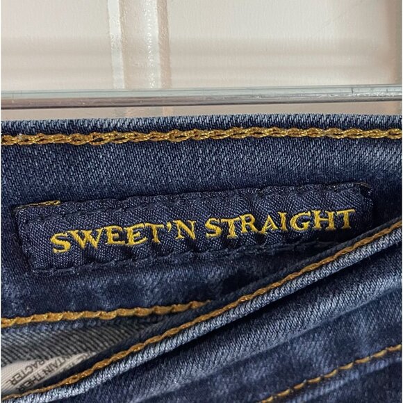 Lucky Brand Womens SweetN Straight Jeans Size 6/28R Dark Wash Denim - Picture 7 of 14